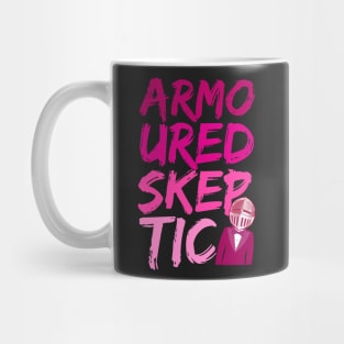 Armoured Skeptic Graphiti (Pink) Mug